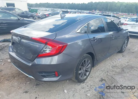 2020 Honda Civic Ex z USA, uszkodzony, nr VIN 19XFC1F35LE201994